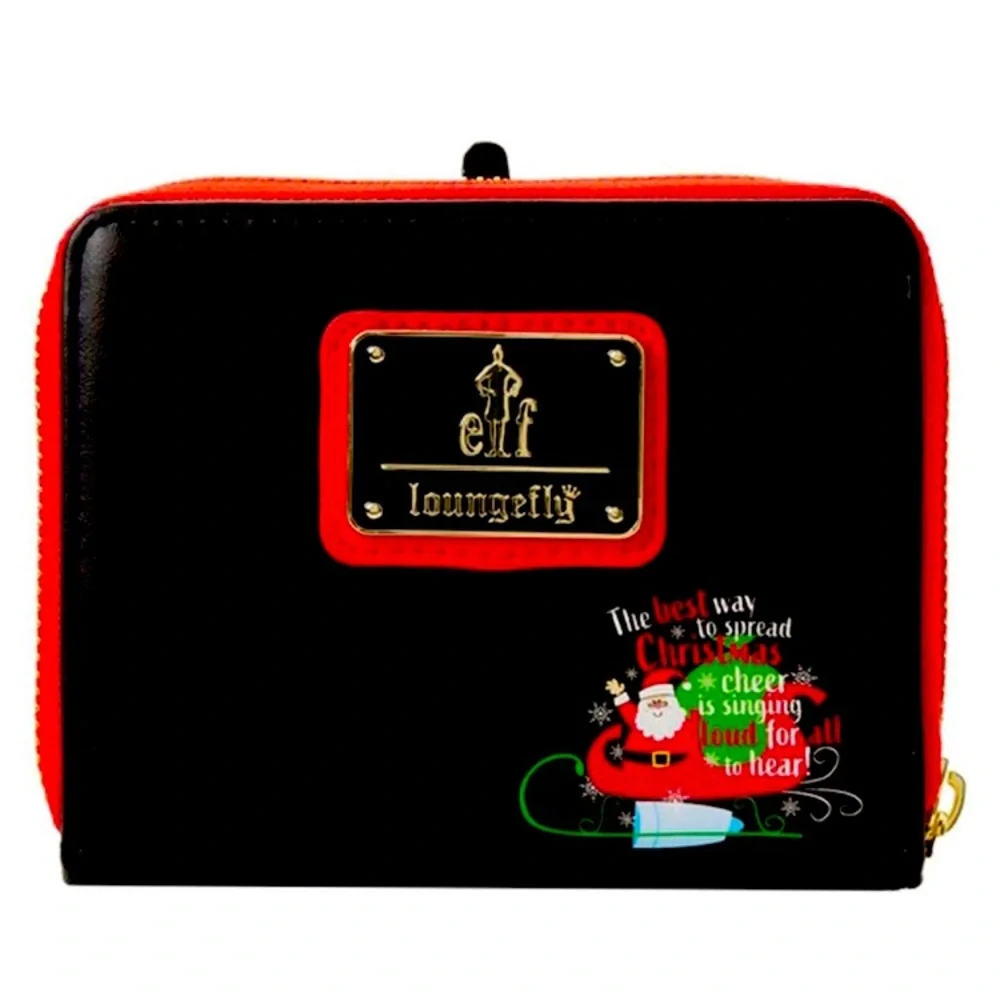 Elf Buddy in Manhattan Zip Around Wallet - Picture 4 of 4
